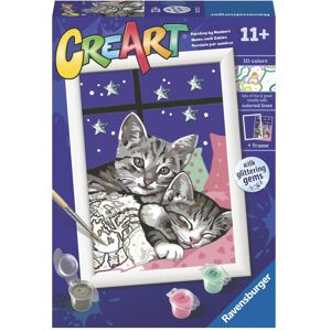 Ravensburger CreArt Sleepy Kitties - Publicité Ravensburger CreArt Sleepy Kitties - Publicité