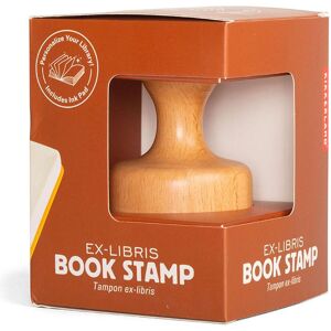 Kikkerland, Tampon encreur, - Ex-Libris Book Stamp - Stamp diameter: 2.25 inches, Ink pad diameter: 3.25 inches, Ink - Publicité Kikkerland, Tampon encreur, - Ex-Libris Book Stamp - Stamp diameter: 2.25 inches, Ink pad diameter: 3.25 inches, Ink - Publicité