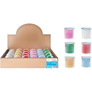 Craft with Fun Dekoschnur 3mm 3m MIX - Publicité Craft with Fun Dekoschnur 3mm 3m MIX - Publicité
