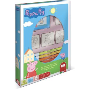 Peppa Pig, Tampon encreur, Boîte à tampons Peppa Wutz 4 pièces - Publicité Peppa Pig, Tampon encreur, Boîte à tampons Peppa Wutz 4 pièces - Publicité