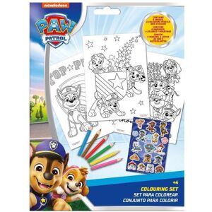 Kids Licensing, Autocollants, Paw Patrol Sticker Colouring set - Publicité Kids Licensing, Autocollants, Paw Patrol Sticker Colouring set - Publicité