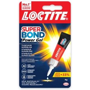 Loctite, Colle, Super Bond Power Gel (4 g) - Publicité Loctite, Colle, Super Bond Power Gel (4 g) - Publicité