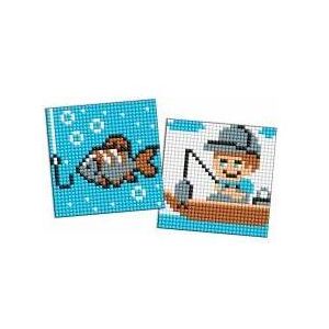 Ideyka, Autocollants, Diamant Mosaik Sticker Kinder - Beruf Fischer - Publicité Ideyka, Autocollants, Diamant Mosaik Sticker Kinder - Beruf Fischer - Publicité