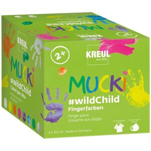 Kreul, Peinture loisirs créatifs, MUCKI Kit de peinture au doigt (1200 ml) - Publicité Kreul, Peinture loisirs créatifs, MUCKI Kit de peinture au doigt (1200 ml) - Publicité