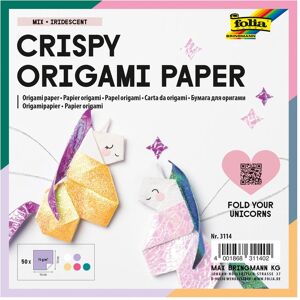 Folia, Papier à bricolage, Papier irisé 75g/m², 14x14cm (75 g/m², 50x) - Publicité Folia, Papier à bricolage, Papier irisé 75g/m², 14x14cm (75 g/m², 50x) - Publicité