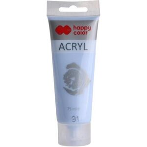 Happy Color, Peinture loisirs créatifs, Peinture acrylique 75 ml bleu tourterelle COLOR (75 ml) - Publicité Happy Color, Peinture loisirs créatifs, Peinture acrylique 75 ml bleu tourterelle COLOR (75 ml) - Publicité