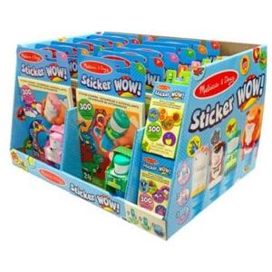 Melissa & Doug, Tampon encreur, Autocollants WOW ! Assorted présentoir - Publicité Melissa & Doug, Tampon encreur, Autocollants WOW ! Assorted présentoir - Publicité