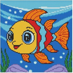 Ideyka Peinture Diamant - Poisson Rêveur 30x30cm - Art Diamant - Publicité Ideyka Peinture Diamant - Poisson Rêveur 30x30cm - Art Diamant - Publicité
