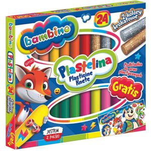 Bambino Plastilin classic 24 couleurs - Publicité Bambino Plastilin classic 24 couleurs - Publicité