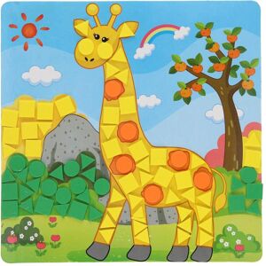 Bricolage en mosaïque avec des animaux de zoo - Publicité Bricolage en mosaïque avec des animaux de zoo - Publicité