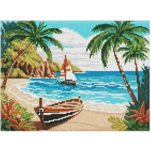 Ideyka Diamond Painting - Bord de mer 30 x 40 cm - Publicité Ideyka Diamond Painting - Bord de mer 30 x 40 cm - Publicité
