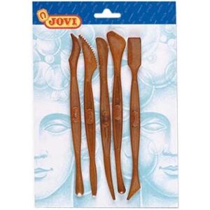 Jovi, Outils de modelage, Outil de modelage marron 5 pces - Publicité Jovi, Outils de modelage, Outil de modelage marron 5 pces - Publicité