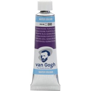 Van Gogh, Peinture loisirs créatifs, Aquarellfarbe 593 Chinacridon Purpur Blau, 10 ml (10 ml) - Publicité Van Gogh, Peinture loisirs créatifs, Aquarellfarbe 593 Chinacridon Purpur Blau, 10 ml (10 ml) - Publicité