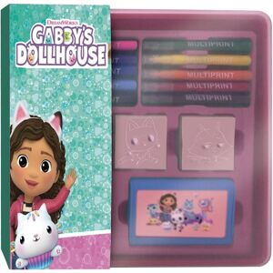 Ensemble de tampons et feutres Gabby's Dollhouse - Multiprint - Publicité Ensemble de tampons et feutres Gabby's Dollhouse - Multiprint - Publicité