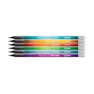 Maped, Crayon à papier + critérium, Crayon BLACK'PEPS ENERGY, dureté : HB, boîte de 72. (2 mm, HB, 72x) - Publicité Maped, Crayon à papier + critérium, Crayon BLACK'PEPS ENERGY, dureté : HB, boîte de 72. (2 mm, HB, 72x) - Publicité