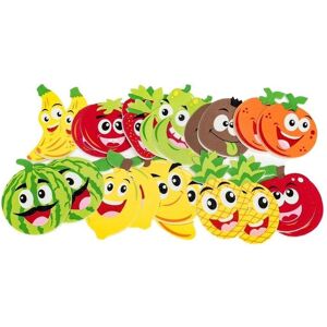 Brewis, Autocollants, Frucht-Smiley-Schaumstoffaufkleber 22 Stk (22 Autocollants) - Publicité Brewis, Autocollants, Frucht-Smiley-Schaumstoffaufkleber 22 Stk (22 Autocollants) - Publicité