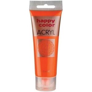 Happy Color, Peinture loisirs créatifs, Peinture acrylique 75 ml orange COLOR (75 ml) - Publicité Happy Color, Peinture loisirs créatifs, Peinture acrylique 75 ml orange COLOR (75 ml) - Publicité