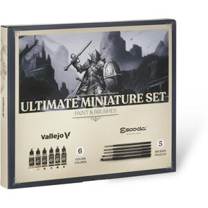 Wittmax, Peinture loisirs créatifs, Ultimate Game Color miniature set, Paint & Brushes (18 ml) - Publicité Wittmax, Peinture loisirs créatifs, Ultimate Game Color miniature set, Paint & Brushes (18 ml) - Publicité