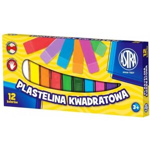 Astra, Modelage, Quadratisches Plastilin 12 Farben - Publicité Astra, Modelage, Quadratisches Plastilin 12 Farben - Publicité