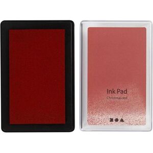 Creativ Company, Tampon encreur, Tampon encreur Ink Pad, 9 x 6 x 2 cm rouge - Publicité Creativ Company, Tampon encreur, Tampon encreur Ink Pad, 9 x 6 x 2 cm rouge - Publicité