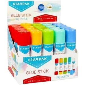 Starpak, Bâton de colle, Bâton de colle 15g (20 pièces) - Publicité Starpak, Bâton de colle, Bâton de colle 15g (20 pièces) - Publicité