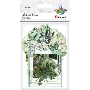 Titanum, Autocollants, Folienaufkleber Weisse Blumen 30 Stk (30 Autocollants) - Publicité Titanum, Autocollants, Folienaufkleber Weisse Blumen 30 Stk (30 Autocollants) - Publicité