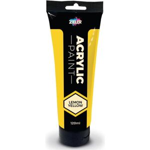 Zieler, Peinture loisirs créatifs, - Premium Acrylic - Lemon Yellow - 120ml (609299417) (120 ml) - Publicité Zieler, Peinture loisirs créatifs, - Premium Acrylic - Lemon Yellow - 120ml (609299417) (120 ml) - Publicité