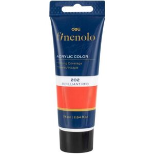 Deli, Peinture loisirs créatifs, Finenolo Acrylfarbe 75ml rot (75 ml) - Publicité Deli, Peinture loisirs créatifs, Finenolo Acrylfarbe 75ml rot (75 ml) - Publicité