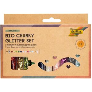 Folia, Peinture loisirs créatifs, Kit de paillettes BIO FLOCKEN - Publicité Folia, Peinture loisirs créatifs, Kit de paillettes BIO FLOCKEN - Publicité