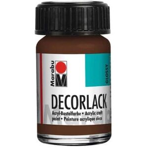 Marabu, Peinture loisirs créatifs, Laque décorative acrylique 15 ml brun moyen (15 ml) - Publicité Marabu, Peinture loisirs créatifs, Laque décorative acrylique 15 ml brun moyen (15 ml) - Publicité