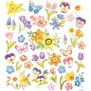 Dalprint, Autocollants, Blumenaufkleber 35 Stk (35 Autocollants) - Publicité Dalprint, Autocollants, Blumenaufkleber 35 Stk (35 Autocollants) - Publicité