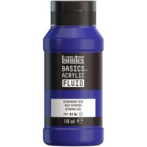 Liquitex - Basics Fluid - Bleu outremer - Peinture acrylique - Publicité Liquitex - Basics Fluid - Bleu outremer - Peinture acrylique - Publicité