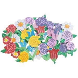 Brewis, Autocollants, Schaumstoffaufkleber Blumen 33 Stk (33 Autocollants) - Publicité Brewis, Autocollants, Schaumstoffaufkleber Blumen 33 Stk (33 Autocollants) - Publicité