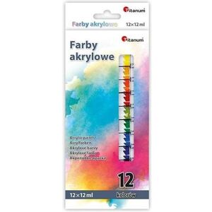 Kolorowe Baloniki, Peinture loisirs créatifs, Acrylfarben 12 Farben (12 ml) - Publicité Kolorowe Baloniki, Peinture loisirs créatifs, Acrylfarben 12 Farben (12 ml) - Publicité