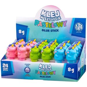 Astra, Bâton de colle, Klebestift 8g mit 3D-Einhorn-Overlays (24 Stück) - Publicité Astra, Bâton de colle, Klebestift 8g mit 3D-Einhorn-Overlays (24 Stück) - Publicité