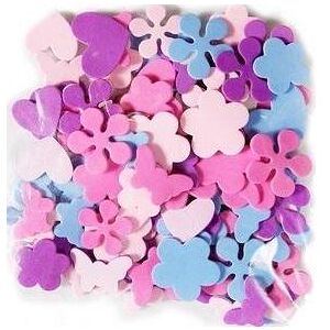 Dalprint, Autocollants, Schaumstoffaufkleber, Blumen, Schmetterlinge, 100 Stk (100 Autocollants) - Publicité Dalprint, Autocollants, Schaumstoffaufkleber, Blumen, Schmetterlinge, 100 Stk (100 Autocollants) - Publicité
