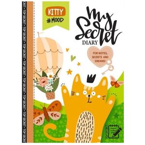 Fresh, Cahier + bloc-notes, Tagebuch 135x197/48K kariert TW Glitzer Cat (Quadrillé, Couverture rigide) - Publicité Fresh, Cahier + bloc-notes, Tagebuch 135x197/48K kariert TW Glitzer Cat (Quadrillé, Couverture rigide) - Publicité