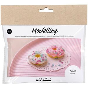 Creativ Company Mini-kit de loisirs créatifs Donuts à modeler - Publicité Creativ Company Mini-kit de loisirs créatifs Donuts à modeler - Publicité