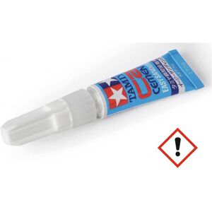 Tamiya, Colle, CA Cement Easy Sanding 3gr. (3 g, 3 ml) - Publicité Tamiya, Colle, CA Cement Easy Sanding 3gr. (3 g, 3 ml) - Publicité