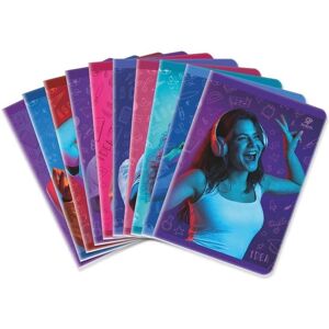 Elanders, Cahier + bloc-notes, Carnet de notes A5/32K quadrillé Young & Singing (10 pièces) (A5, Quadrillé) - Publicité Elanders, Cahier + bloc-notes, Carnet de notes A5/32K quadrillé Young & Singing (10 pièces) (A5, Quadrillé) - Publicité