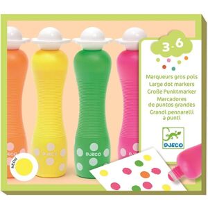 Djeco 4 gros crayons avec pointe en mousse - Publicité Djeco 4 gros crayons avec pointe en mousse - Publicité