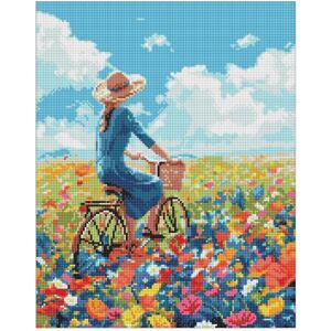 Ideyka Diamantmosaik - Reise in Blumen - Publicité Ideyka Diamantmosaik - Reise in Blumen - Publicité