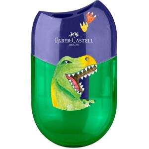 Faber-Castell, Taille-crayons, Spitzer Doppelspitzdose Dino - Publicité Faber-Castell, Taille-crayons, Spitzer Doppelspitzdose Dino - Publicité