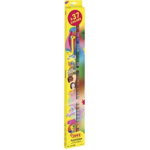 Jovi Pâte à modeler PLASTILINA couleurs assorties, 37 couleurs 15,0 g chacune - Publicité Jovi Pâte à modeler PLASTILINA couleurs assorties, 37 couleurs 15,0 g chacune - Publicité
