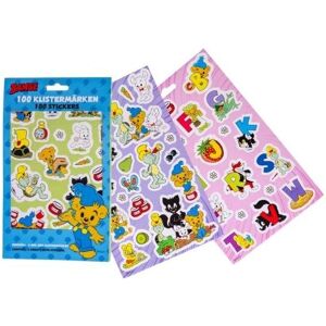 Bamse, Autocollants, Stickers set w/100 stickers, paper pack (100 Autocollants) - Publicité Bamse, Autocollants, Stickers set w/100 stickers, paper pack (100 Autocollants) - Publicité