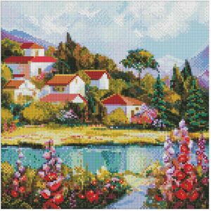 Ideyka Diamond Painting - Un port confortable avec cadre 40 x 40 cm - Publicité Ideyka Diamond Painting - Un port confortable avec cadre 40 x 40 cm - Publicité