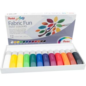 Pentel, Peinture loisirs créatifs, Fabric Fun (72 ml) - Publicité Pentel, Peinture loisirs créatifs, Fabric Fun (72 ml) - Publicité