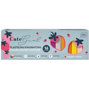 Interdruk Quadratisches Plastilin, 16 Farben, süsses Mädchen - Publicité Interdruk Quadratisches Plastilin, 16 Farben, süsses Mädchen - Publicité