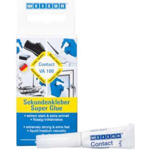 Weicon, Colle, Contact VA Adhésif cyanoacrylate 100 3 g (3 g) - Publicité Weicon, Colle, Contact VA Adhésif cyanoacrylate 100 3 g (3 g) - Publicité