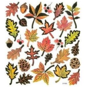 Dalprint, Autocollants, Papieraufkleber - Herbstblätter 28 Stk (28 Autocollants) - Publicité Dalprint, Autocollants, Papieraufkleber - Herbstblätter 28 Stk (28 Autocollants) - Publicité